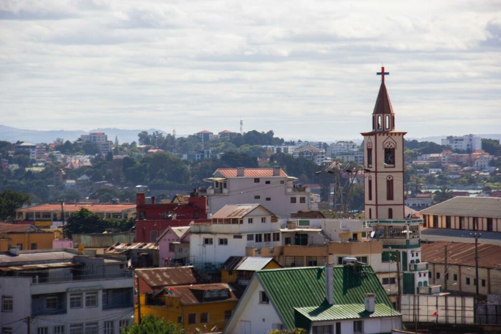 A city view of Antananarivo
