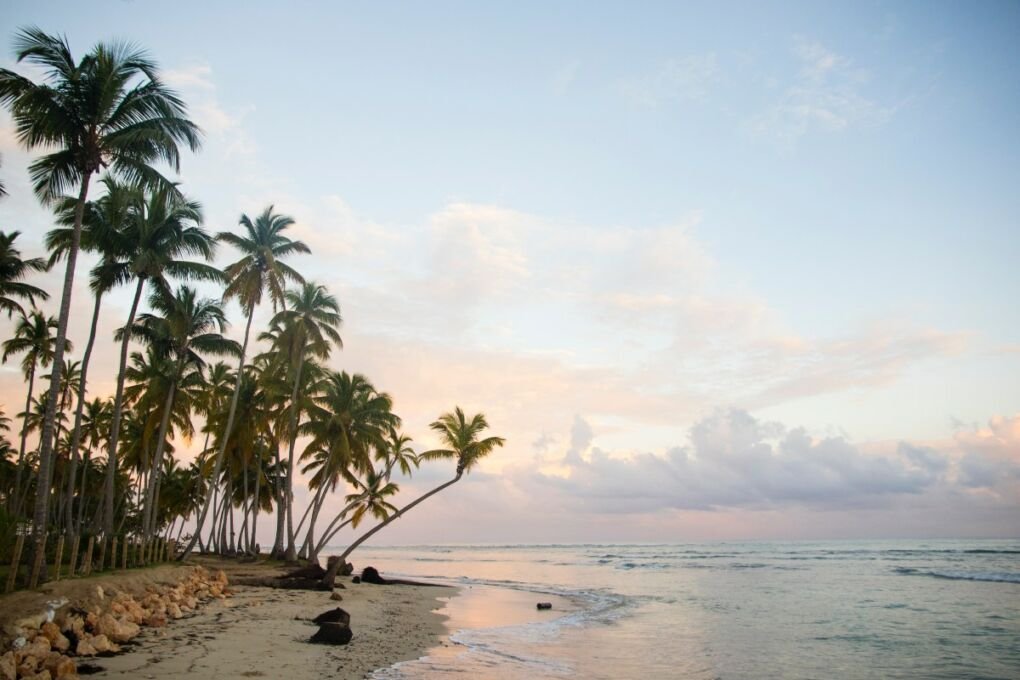 A beach in Las Terrenas