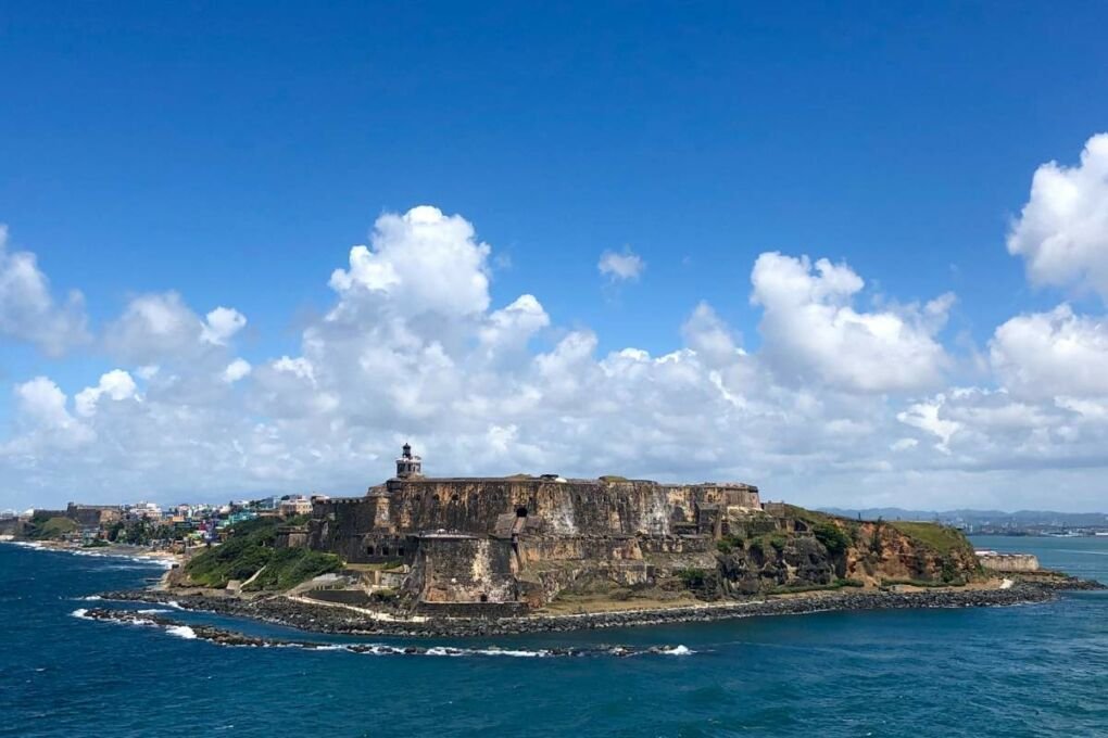 Castillo San Felipe del Morro From the Ocean.