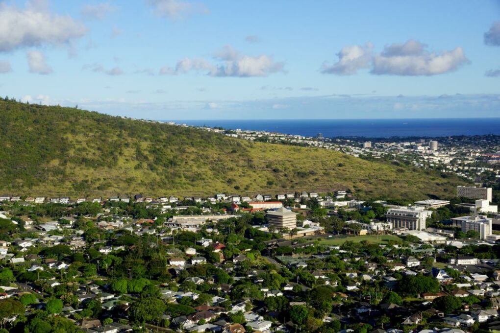 City view of Mānoa Oahu
