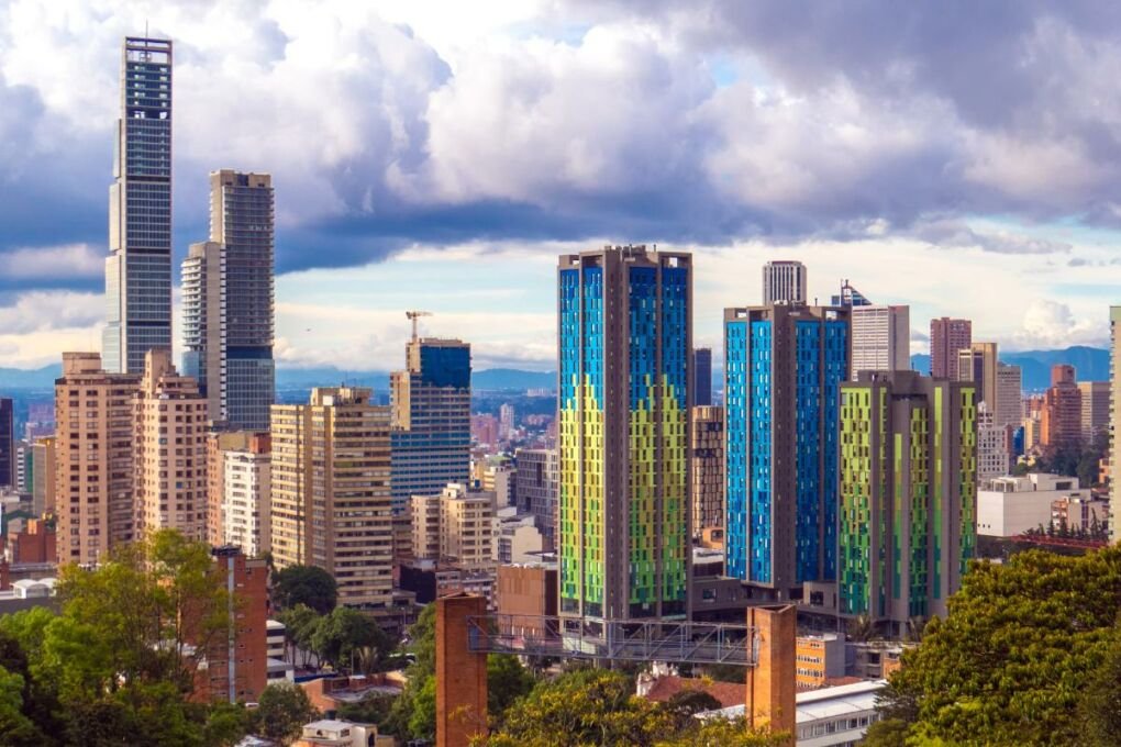 Bogota skyline