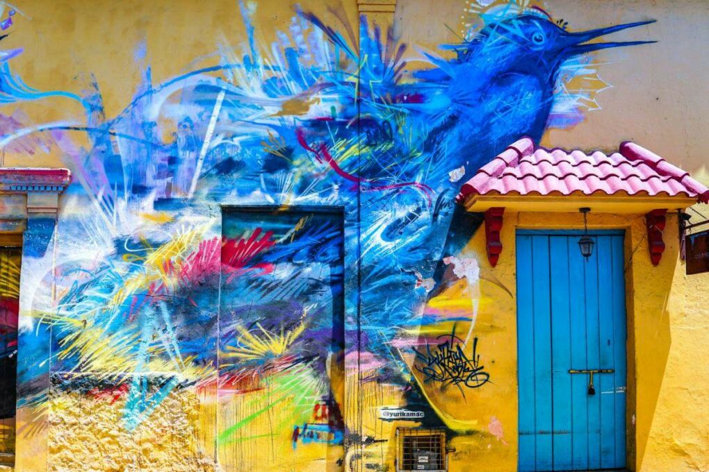 Street art in Cartagena