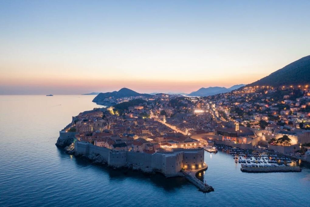 Dubrovnik in Croatia at sunset.|Apartment Luna near the Zagreb airport.|Apartments Franka Old Town in Dubrovnik|Apinelo Hostel in Split Croatia.|The Art Hotel in Dubrovnik.|A work space in Noemi's Rooms in Rovinj|Cinema View House|People socializing in the Dubrovnik Backpackers Club.|Sky Beach Aparthotel in Marina|The sunset residence in Rovinj|Tranquil retreat in Split.